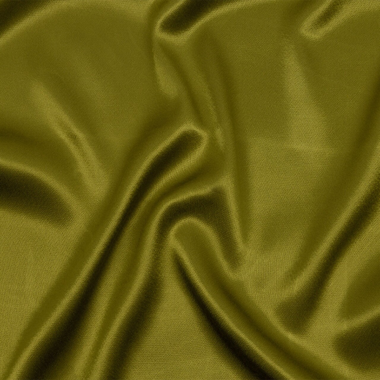 1 Yard Sustainable Viscose Fluid Satin Kiwi Green Fabric 55 Inches Width